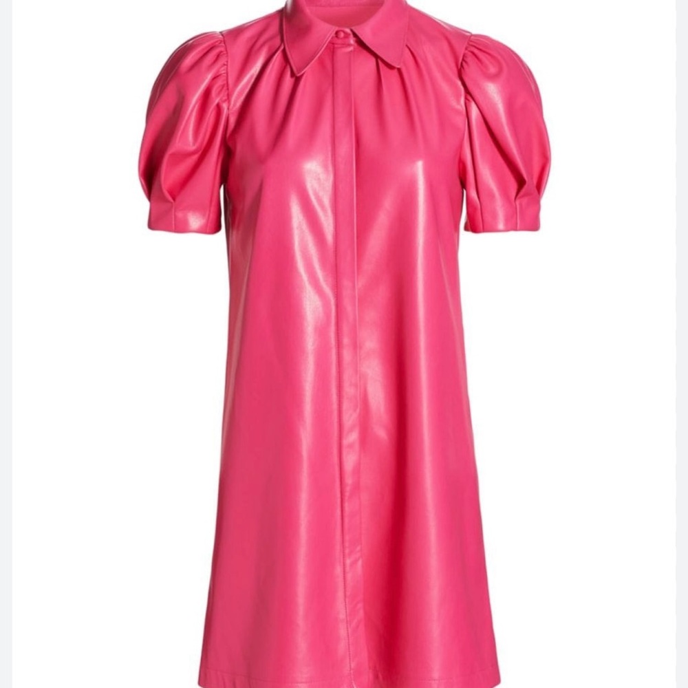 Alice and Olivia
Jem Faux Leather Dress size Medium